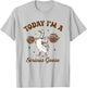 Weightlifting Goose Gym Workout Today I Am A Serious Goose T-Shirt - T-Shirt | Ash
