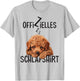 Official Sleep Shirt with Dog Funny Toy Poodle , White T-Shirt - T-Shirt | Ash