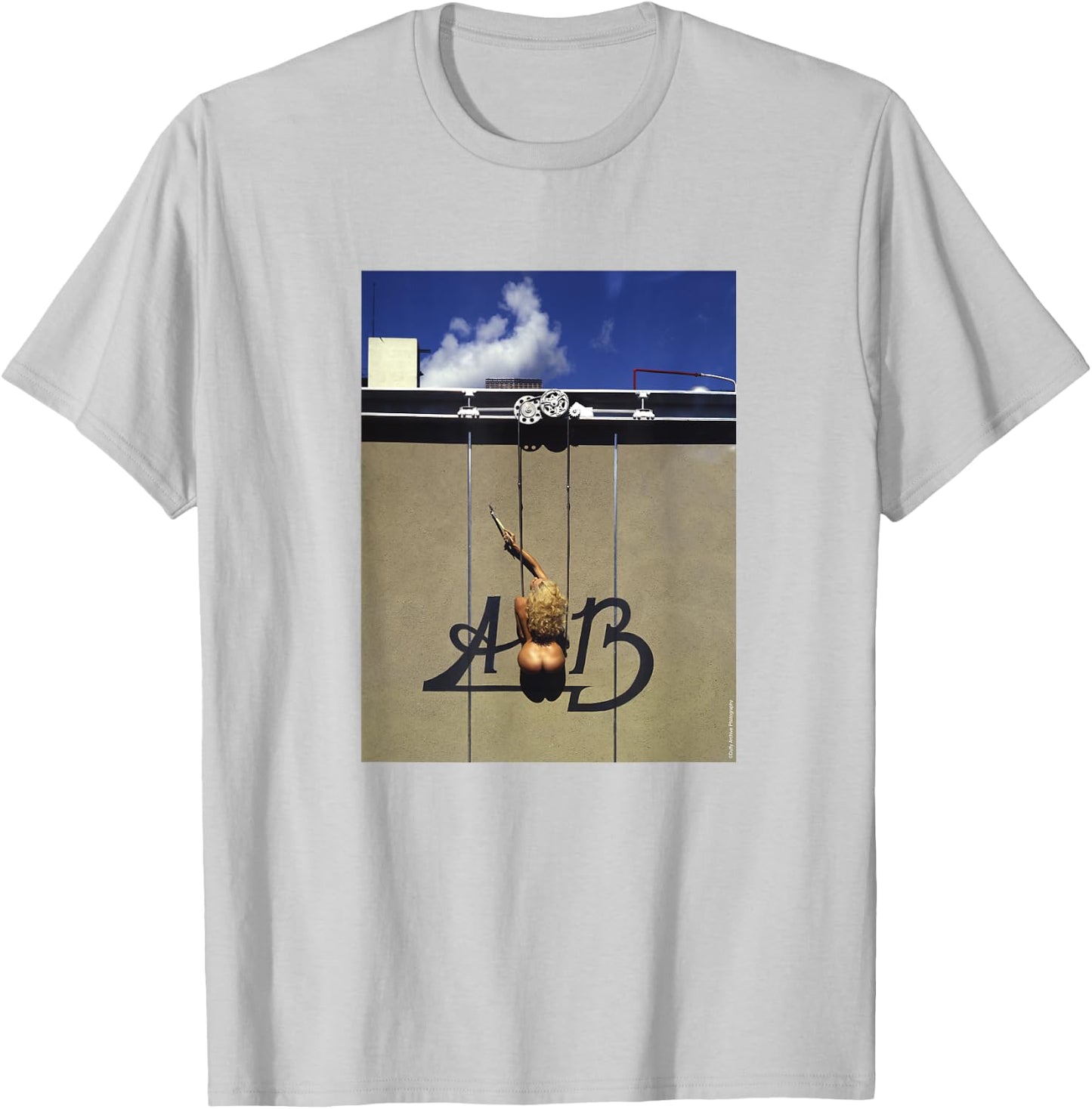 Duffy Archive Photography Average White Band Album Art T-Shirt - T-Shirt | Ash