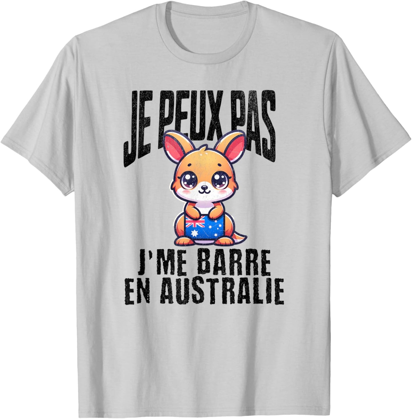 Je Peux Pas, J'Me Barre En Australia – Australian Gift , white, S T-Shirt - T-Shirt | Ash
