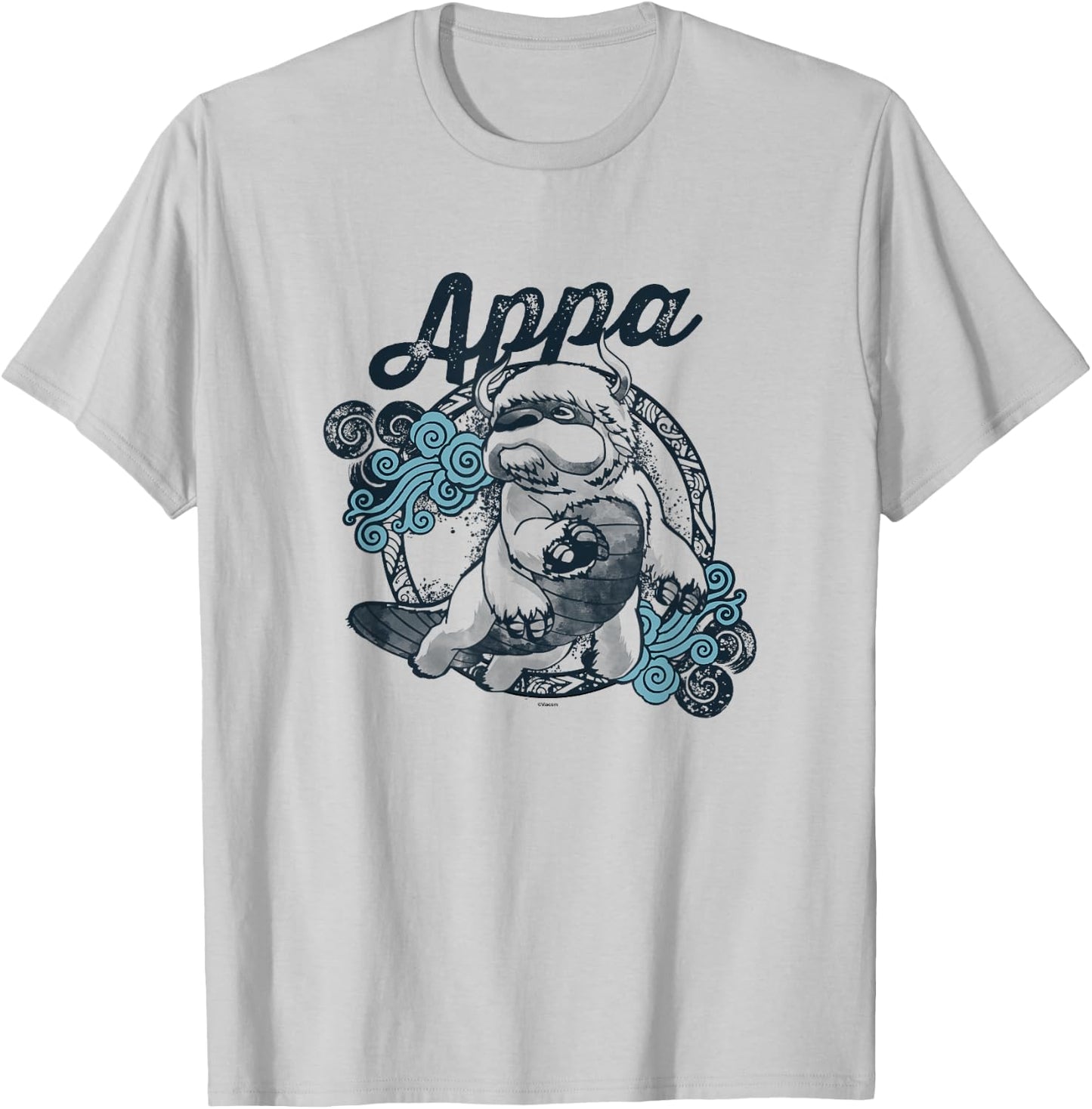 Avatar: The Last Airbender Appa Majestic Sky Bison Vintage T-Shirt - T-Shirt | Ash