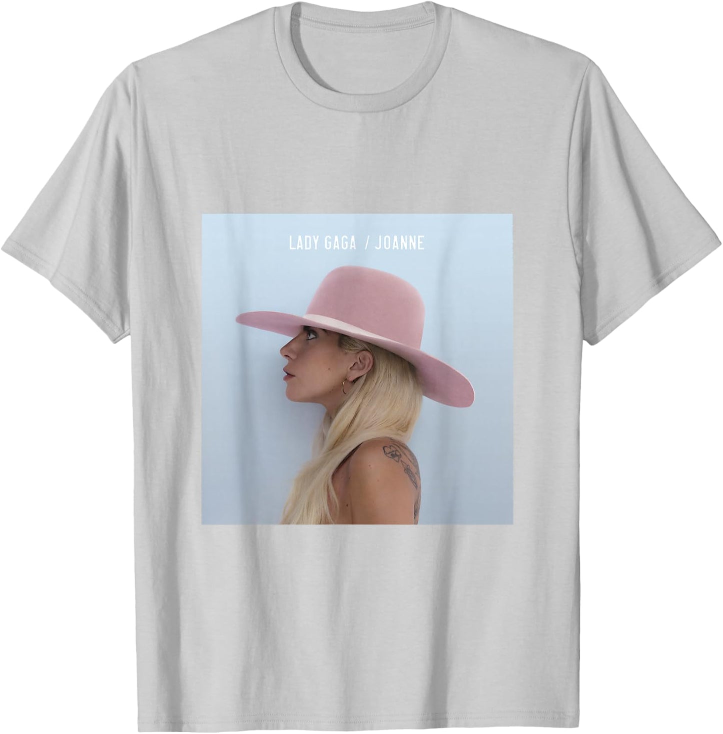 Lady Gaga Joanne Album Cover T-Shirt - T-Shirt | Ash
