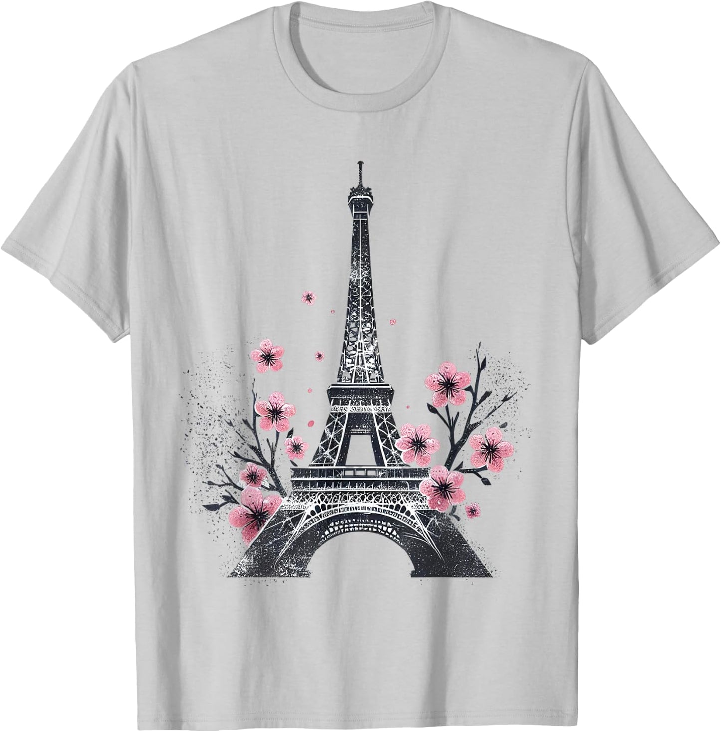 Eiffel Tower T-Shirt - T-Shirt | Ash