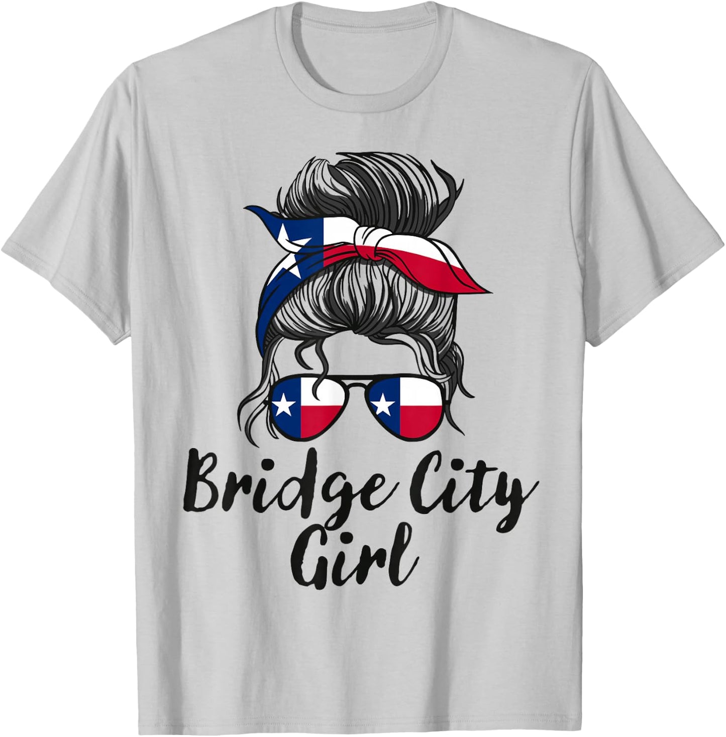 Bridge City Texas Women Girl T-Shirt - T-Shirt | Ash