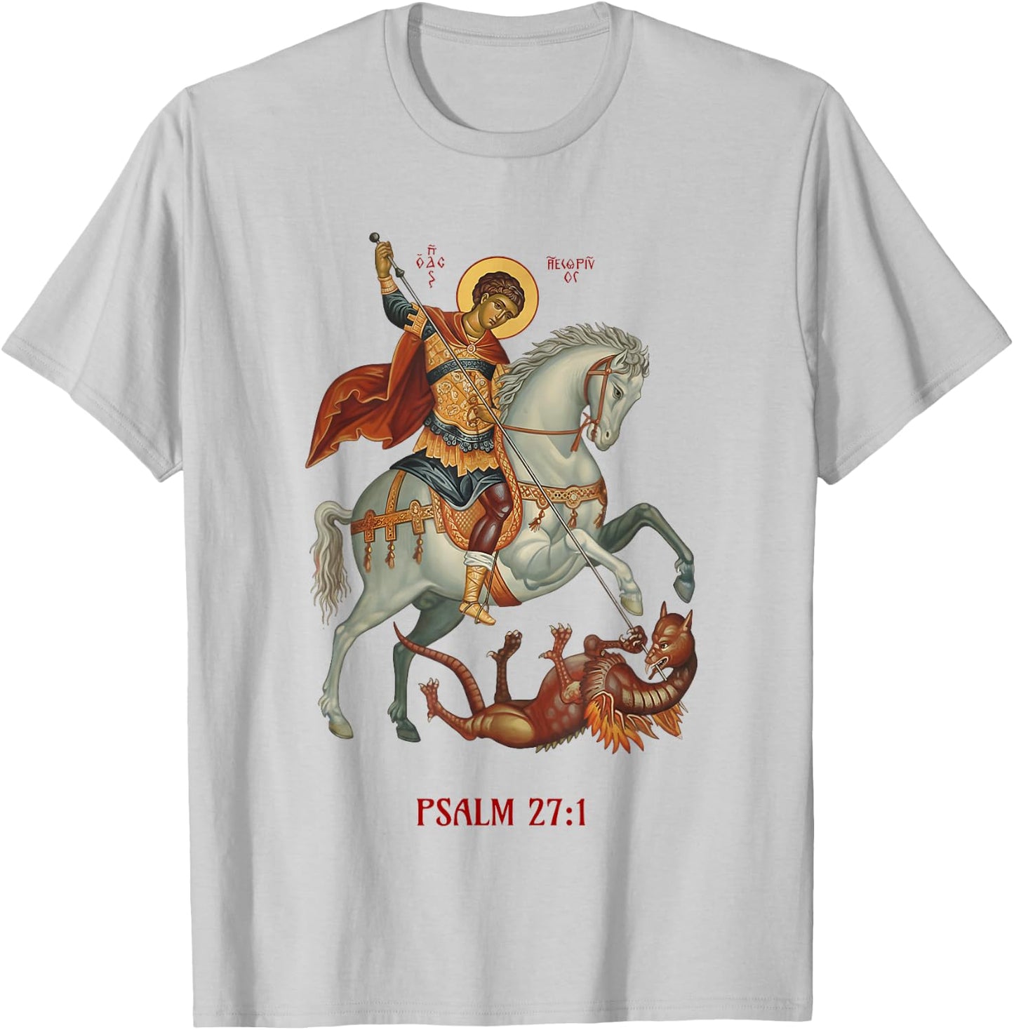 Saint George T-Shirt - T-Shirt | Ash