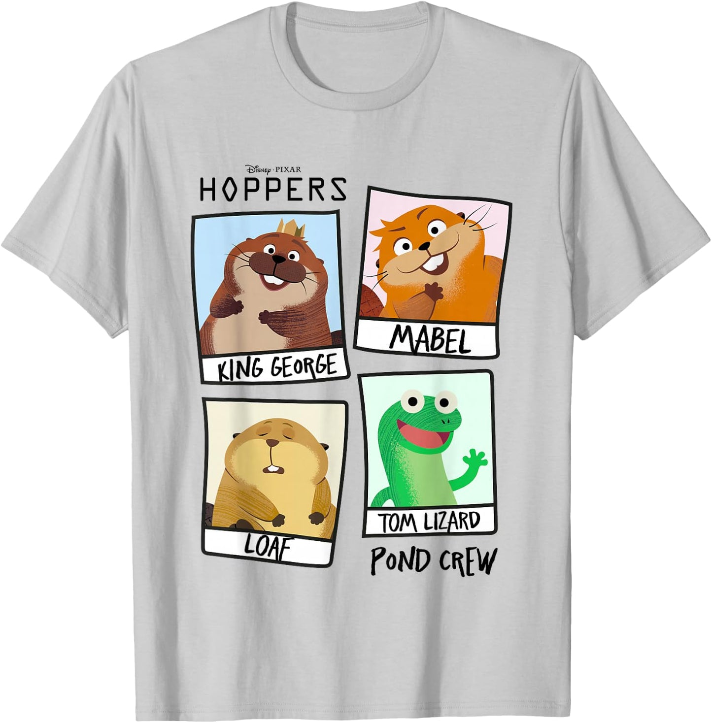 Disney Hoppers Pond Crew Photos T-Shirt - T-Shirt | Ash