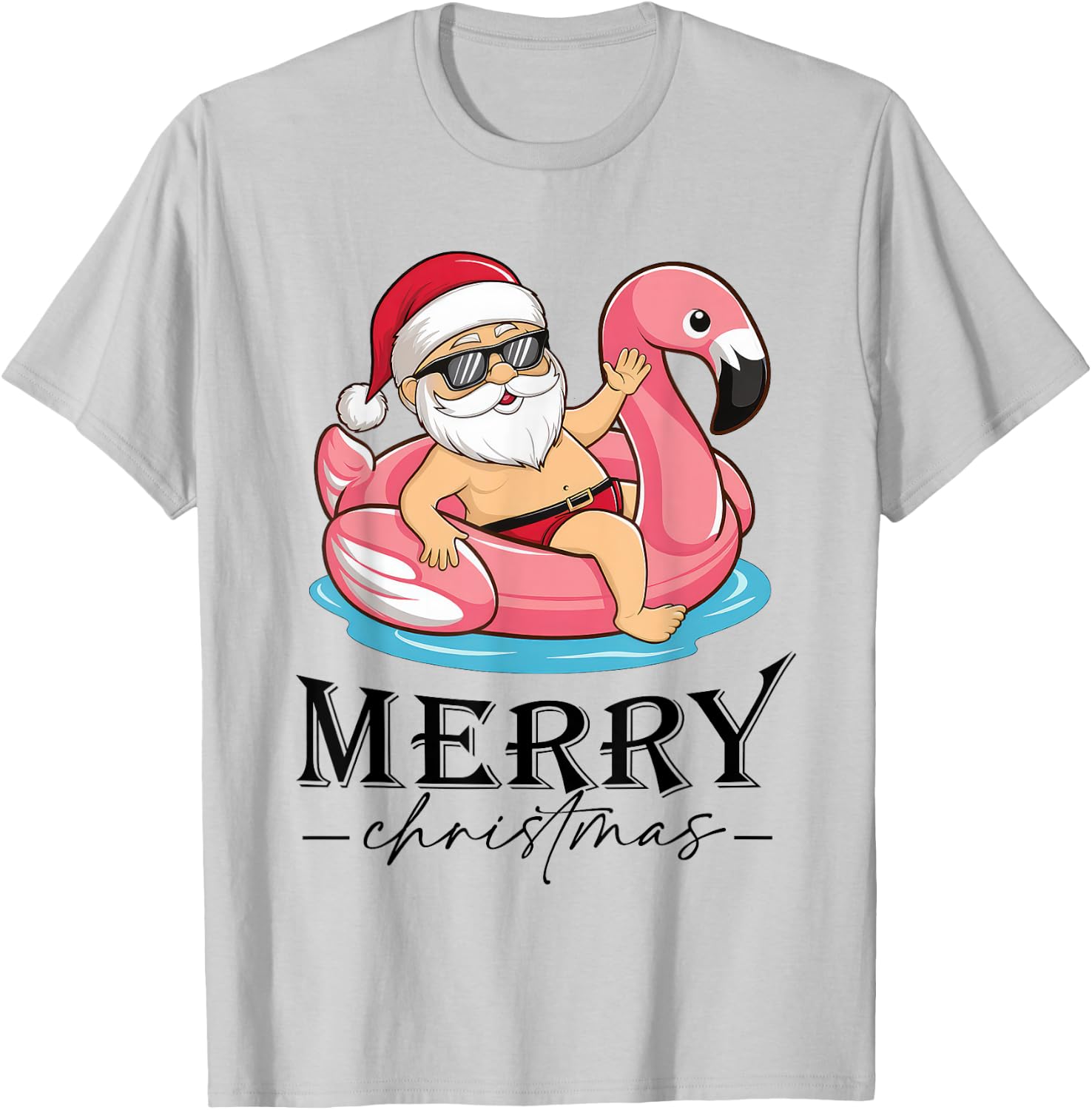 Merry Christmas Funny Family Matching , white, S T-Shirt - T-Shirt | Ash