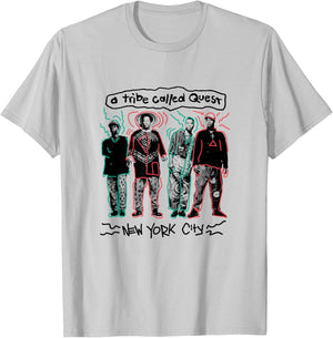 A Tribe Called Quest NYC Doodle T-Shirt - T-Shirt | Ash
