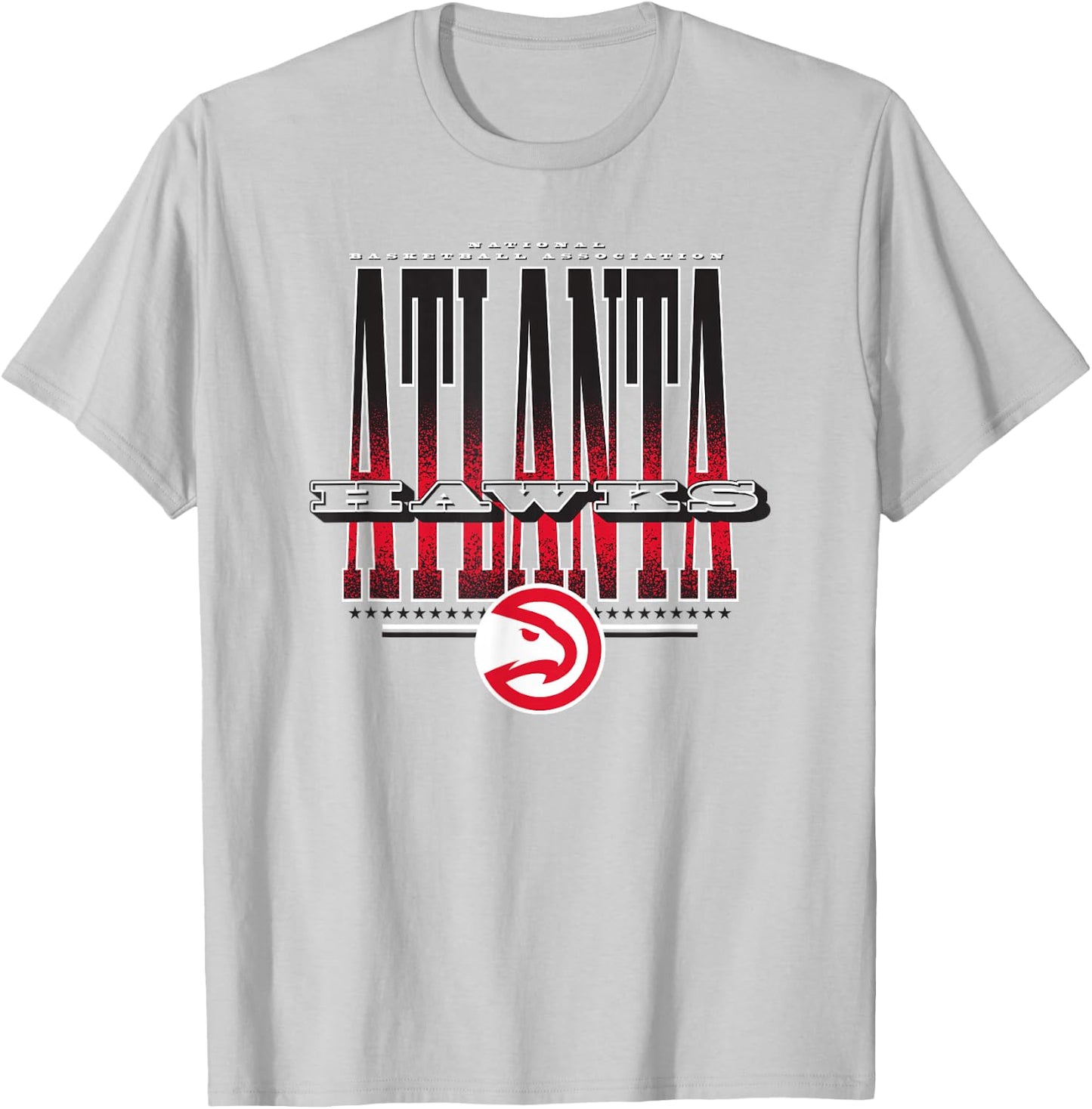 NBA Atlanta Hawks Stretch T-Shirt - T-Shirt | Ash