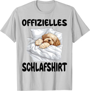 Havanese Dog Official Sleep Shirt Nightdress , black, S T-Shirt - T-Shirt | Ash