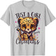 Just A Girl Who Loves Cheetahs Women Cheetah Cat Lover T-Shirt - T-Shirt | Ash