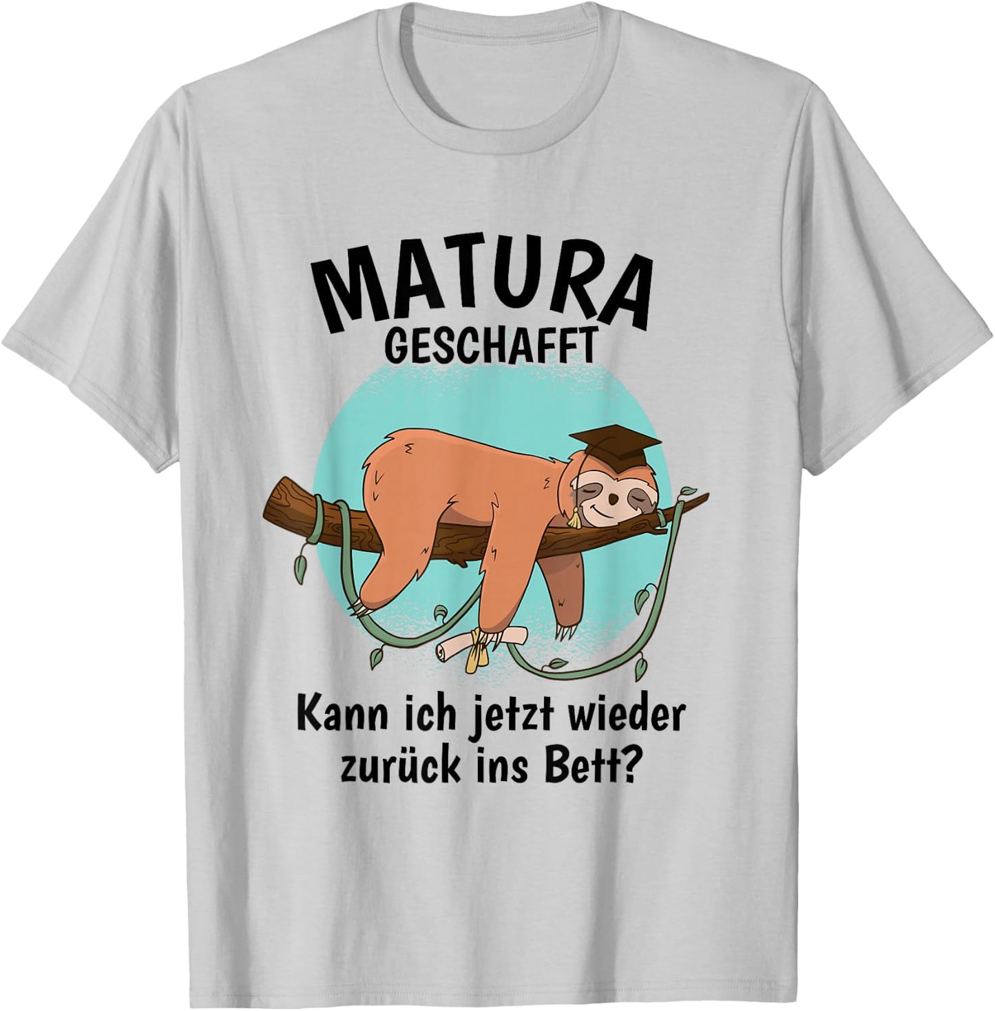 Matura Geschafft 2026 Maturaabschluss T-Shirt - T-Shirt | Ash