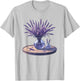 Lavender Flower , white, S T-Shirt - T-Shirt | Ash