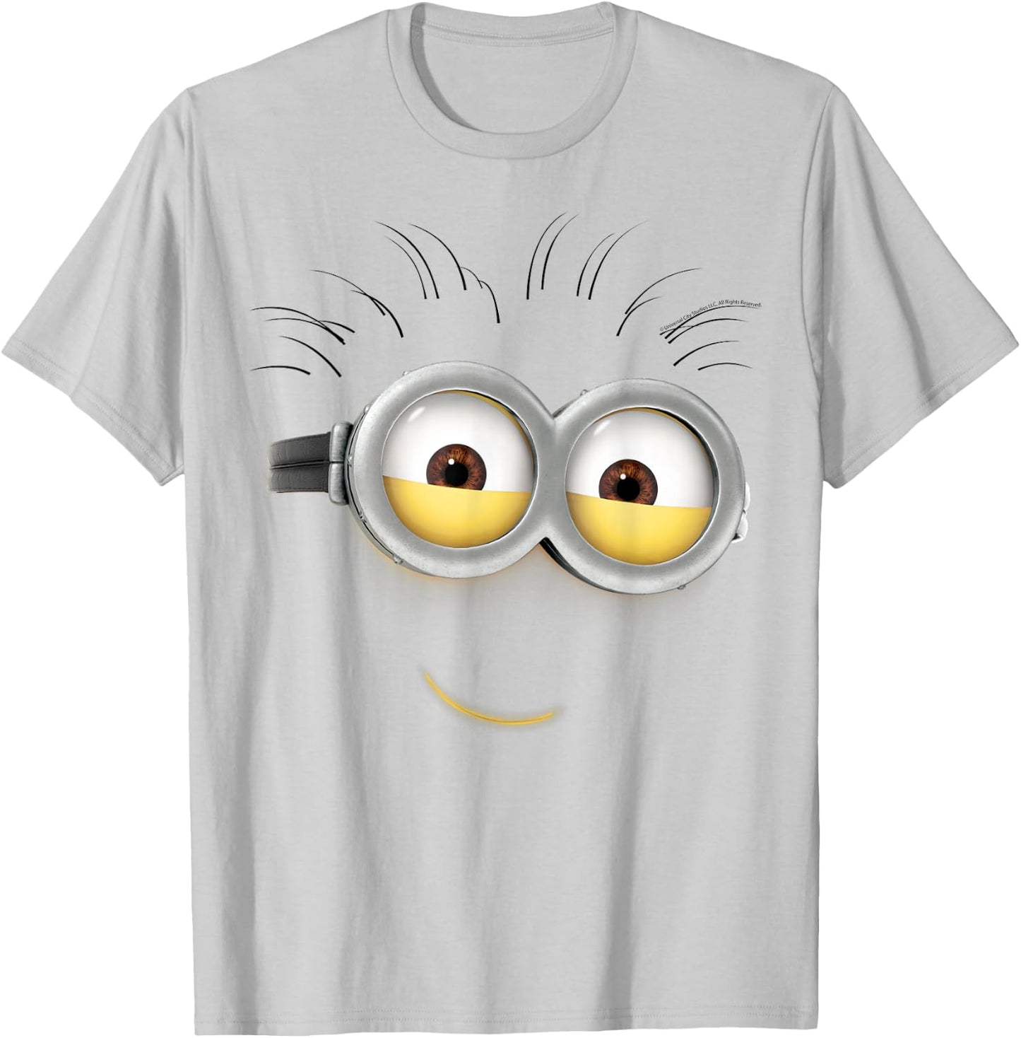 Despicable Me Minions Phil Smile Eyes , Yellow, S T-Shirt - T-Shirt | Ash