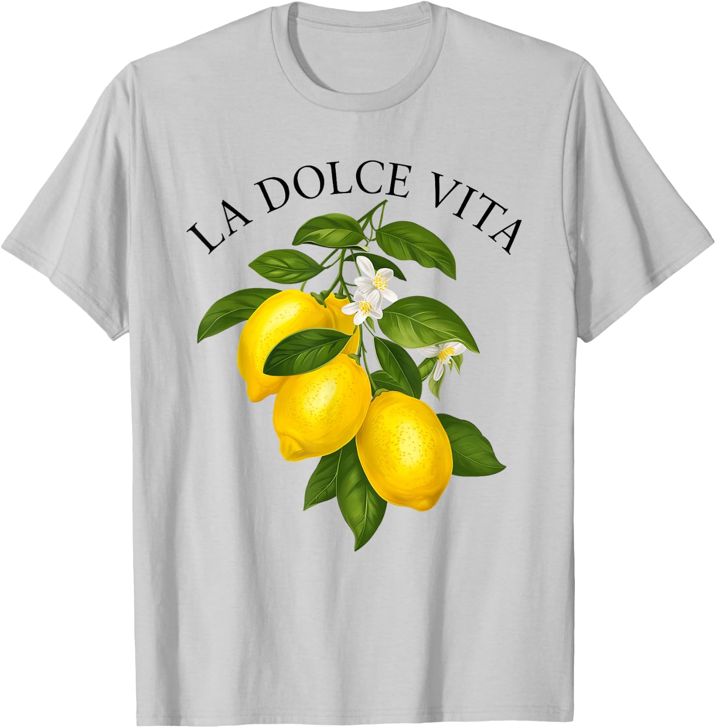 LA DOLCE VITA X Limone Lemons Lemon Limoncello Spritz , White T-Shirt - T-Shirt | Ash
