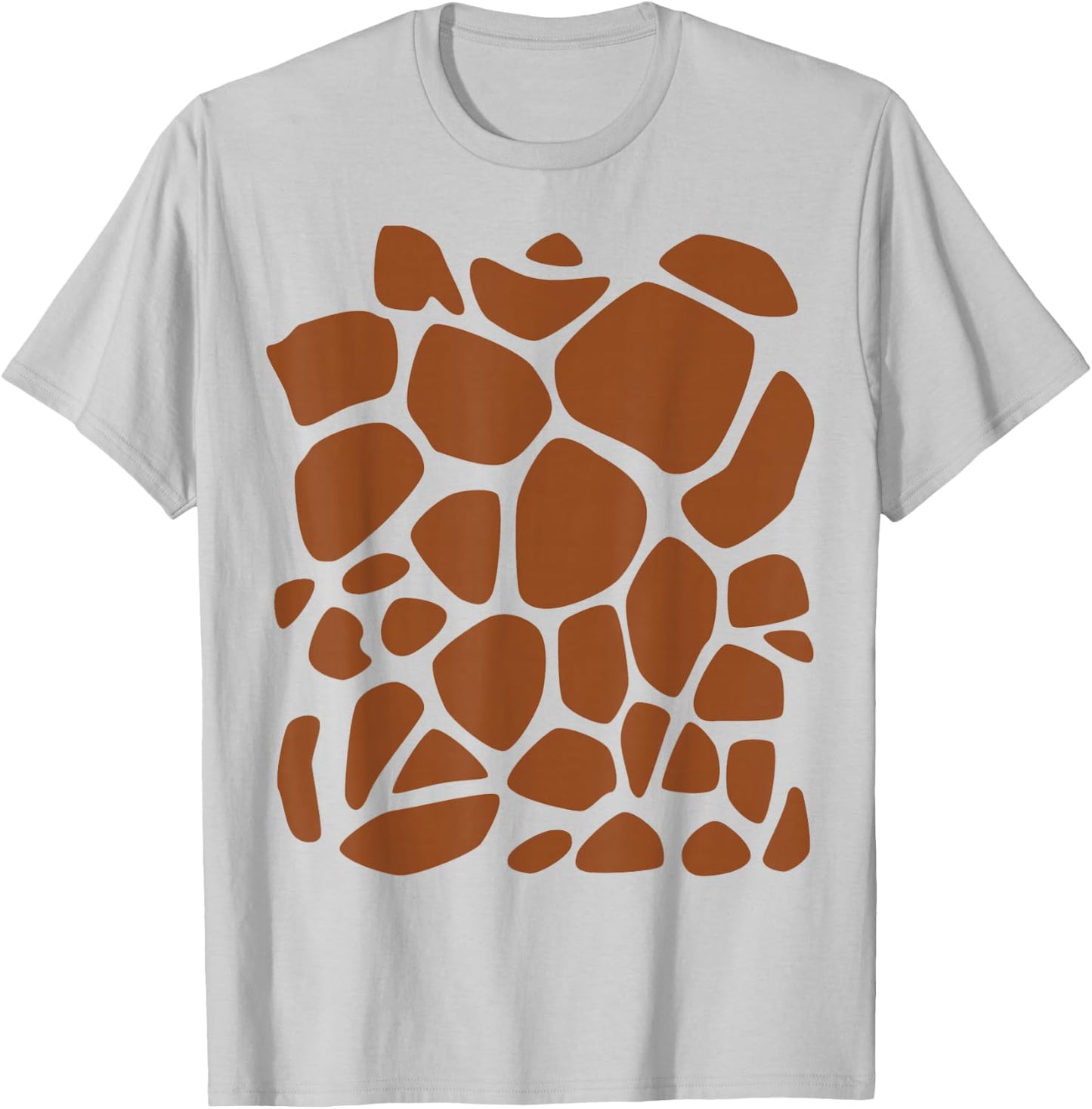 Giraffe Print Easy DIY Halloween Costume Shirt T-Shirt - T-Shirt | Ash