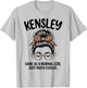 Kensley Same As A Normal Girl Just Much Cooler Girl Name T-Shirt - T-Shirt | Ash