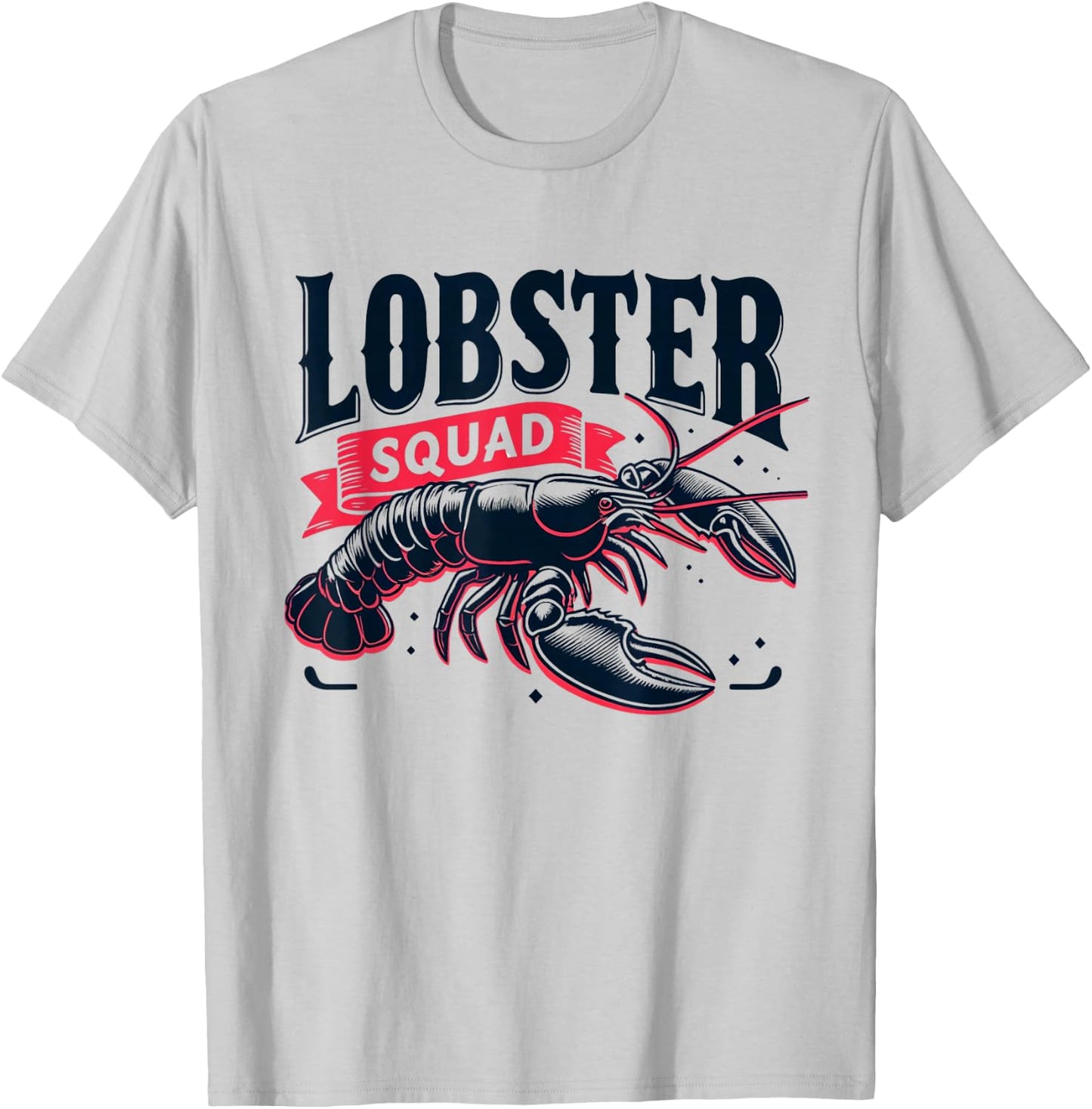 Lobster Festival - Lobster Squad T-Shirt - T-Shirt | Ash