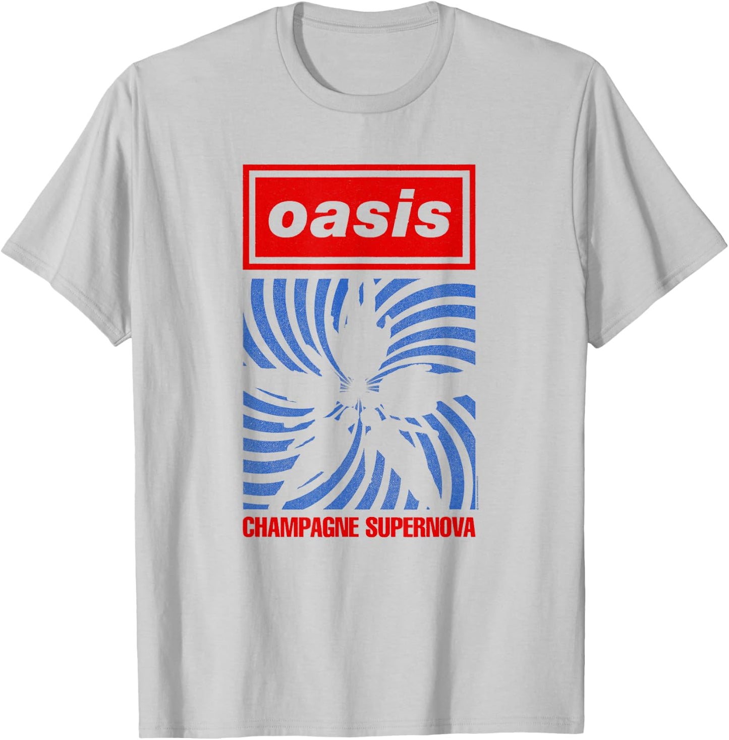 Oasis Band Swirl T-Shirt - T-Shirt | Ash