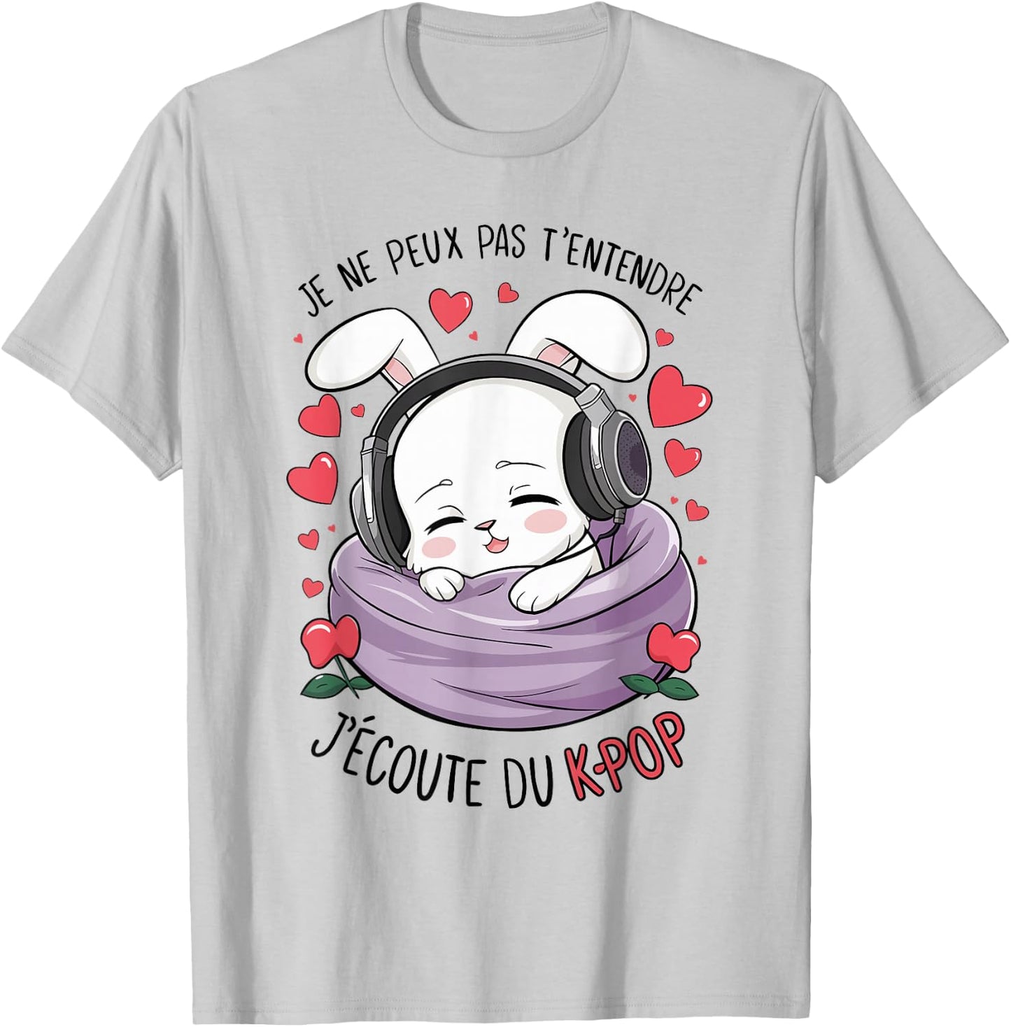 K-Pop | for Girls & Women Gifts K-Pop , white, S T-Shirt - T-Shirt | Ash