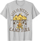 Life is Better By A Campfire Camping Hiking Fishing Outdoor T-Shirt - T-Shirt | Ash