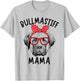 Bullmastiff Mama Bull Mastiff Dog Mom Mother's Day T-Shirt - T-Shirt | Ash