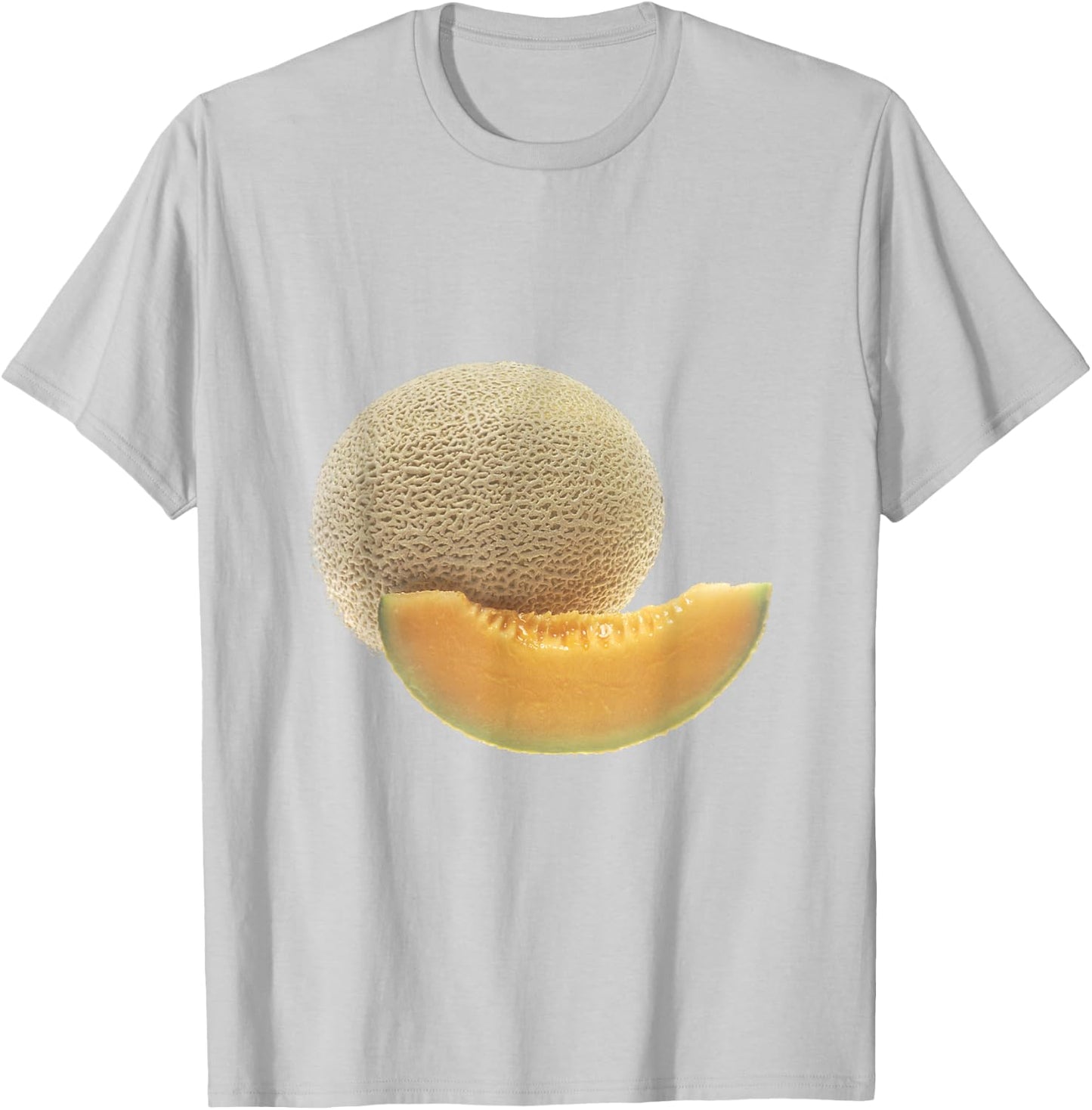 Cantaloupe Melon T Shirt T-Shirt - T-Shirt | Ash