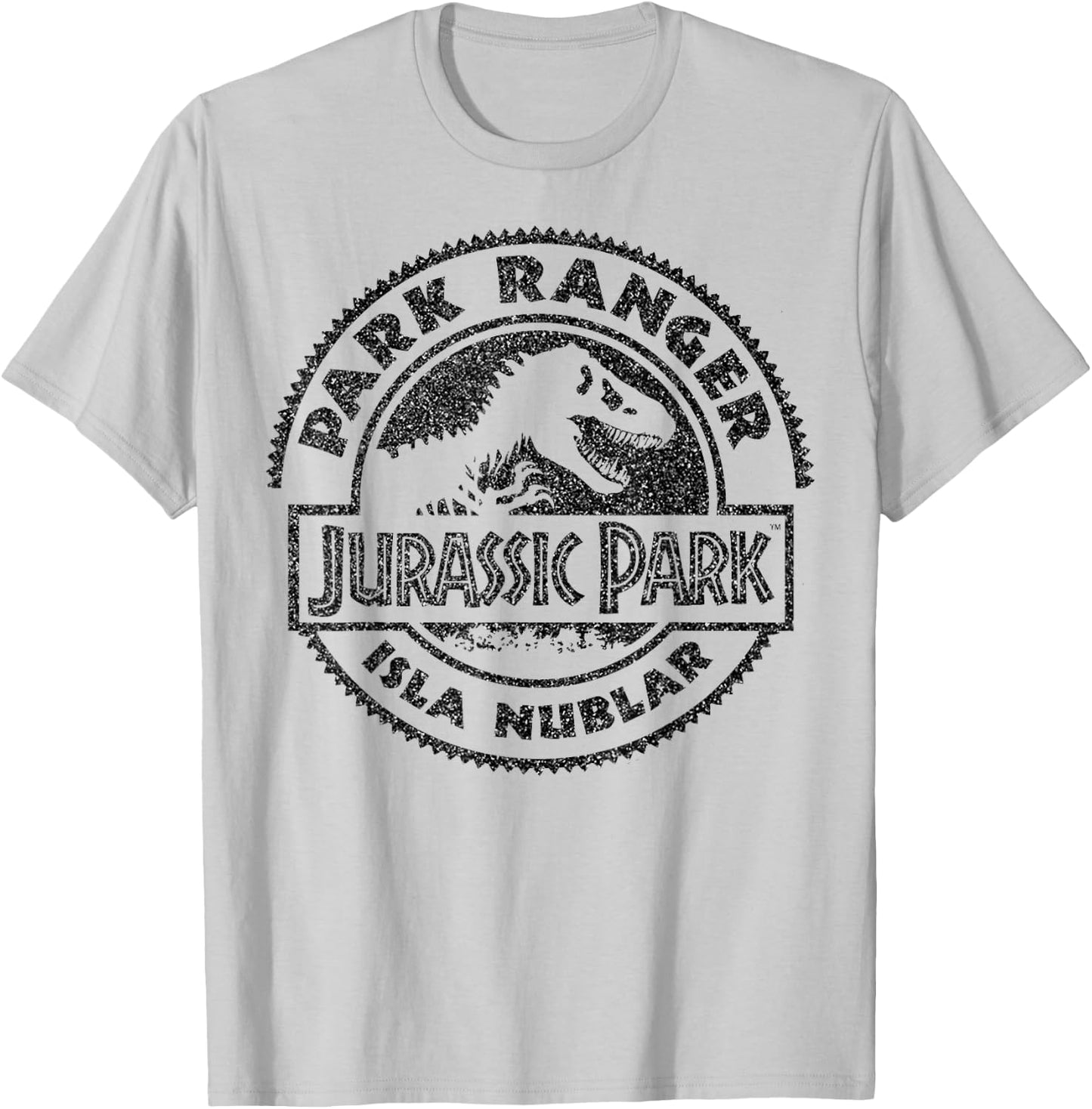 Jurassic Park Isla Nublar Ranger T-Shirt - T-Shirt | Ash
