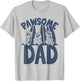 Paw Patrol Father's Day Pawsome Dad T-Shirt - T-Shirt | Ash