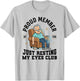 Proud Member of The Just Resting My Eyes Club Funny Dad T-Shirt - T-Shirt | Ash