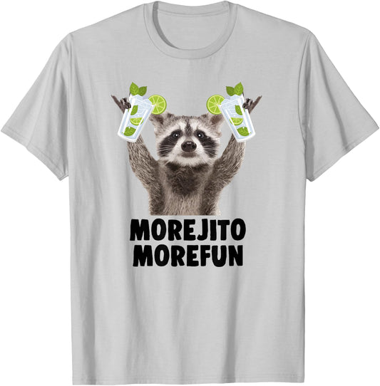 MOREJITO MOREFUN X NEW PEDRO - MOJITOS MOJITO Cocktail JGA T-Shirt - T-Shirt | Ash