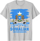 Somalian Flag Heritage Outfit Idea Somalia flag T-Shirt - T-Shirt | Ash