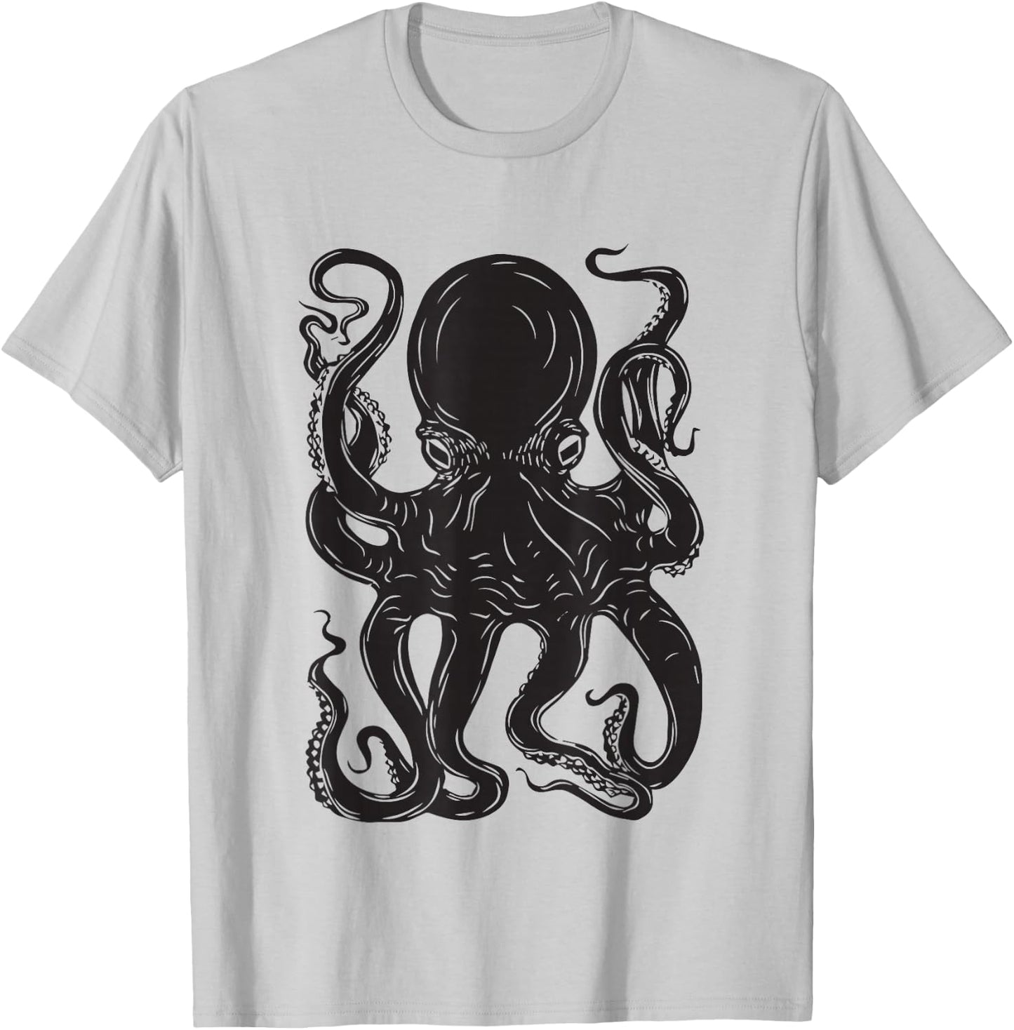 Cool Octopus Stuff Men Women Kraken Kids Octopus T-Shirt - T-Shirt | Ash