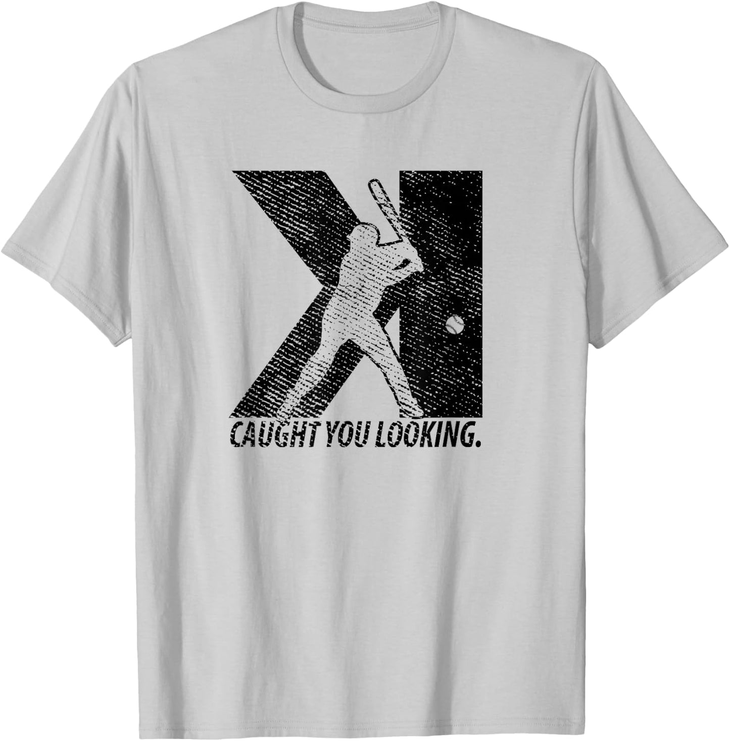 Pitching Backwards K Strikeout Baseball Softball Pitcher T-Shirt - T-Shirt | Ash