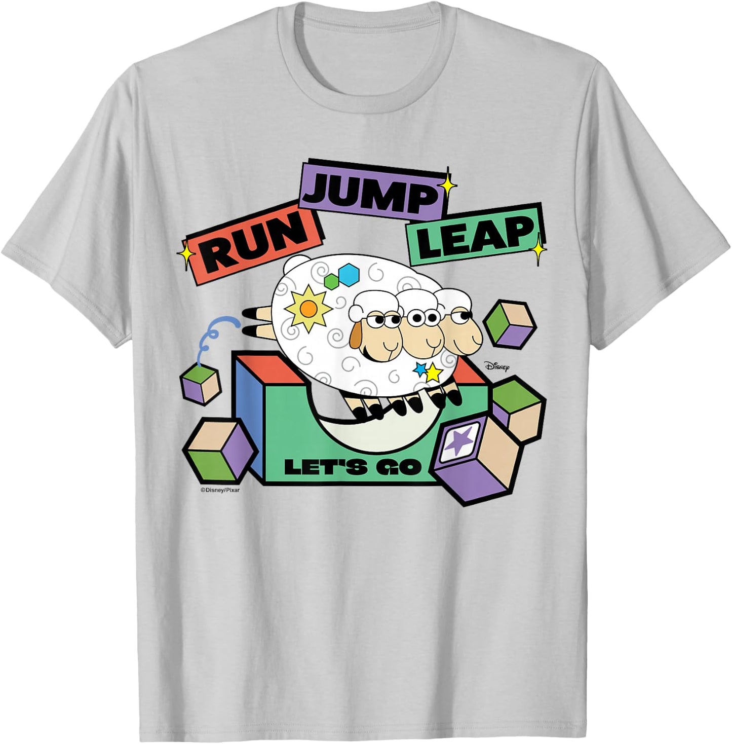 Toy Story - Gruff Goat Billy Jump T-Shirt - T-Shirt | Ash