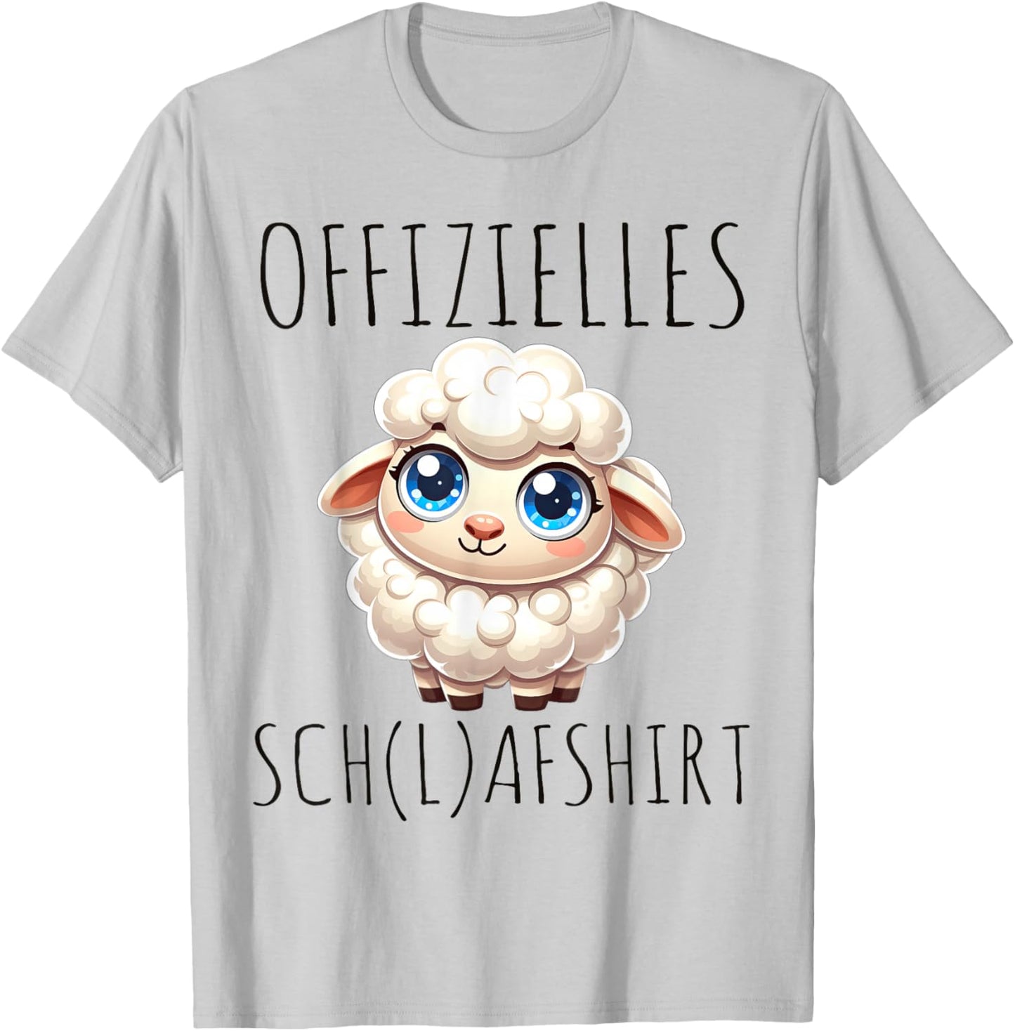 Offizielles Schlafshirt Schaf Pyjama Schlafanzug Nightdress , White T-Shirt - T-Shirt | Ash