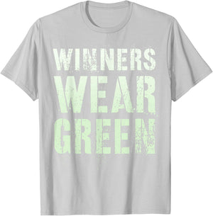 Vintage WINNERS WEAR GREEN Summer Camp War Game Team Match T-Shirt - T-Shirt | Ash