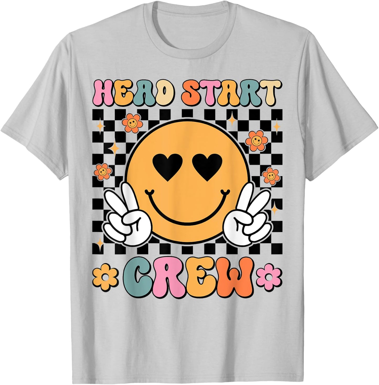 Head Start Crew Teacher Early Childhood Education Preschool T-Shirt - T-Shirt | Ash