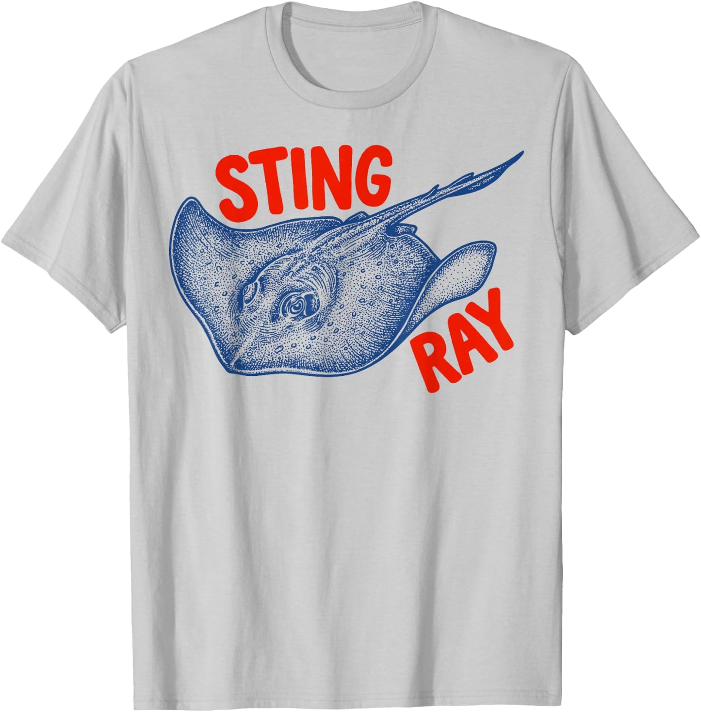 Sting Ray Singray T-Shirt - T-Shirt | Ash