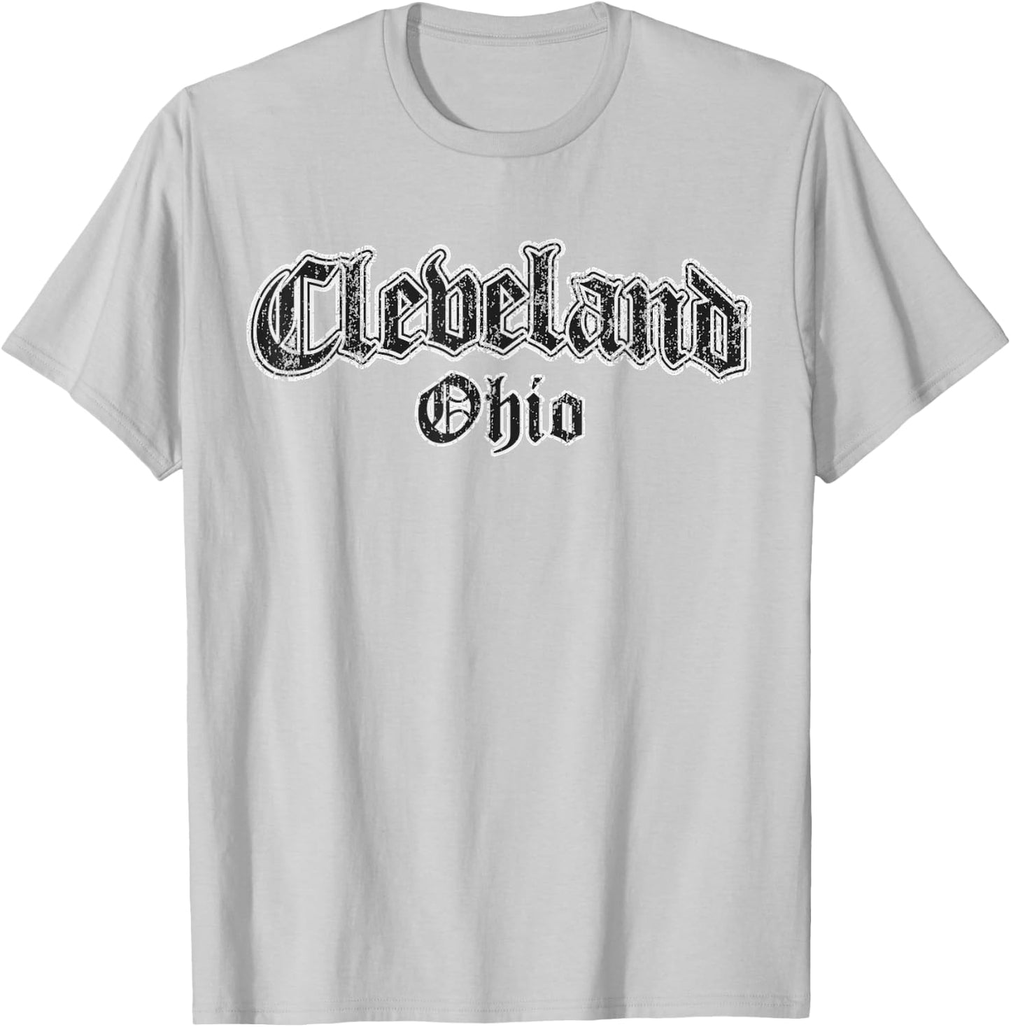 Retro Cleveland Ohio T-Shirt - T-Shirt | Ash