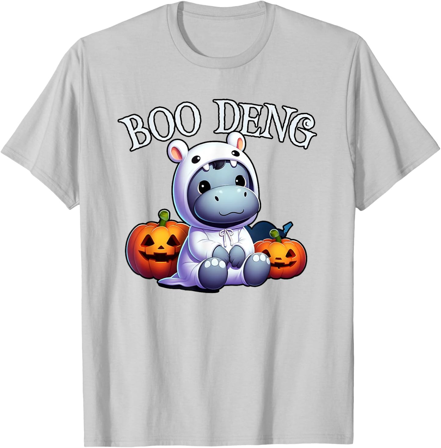 Adorable BOO DENG My Moo Thang Halloween Trending Costume T-Shirt - T-Shirt | Ash