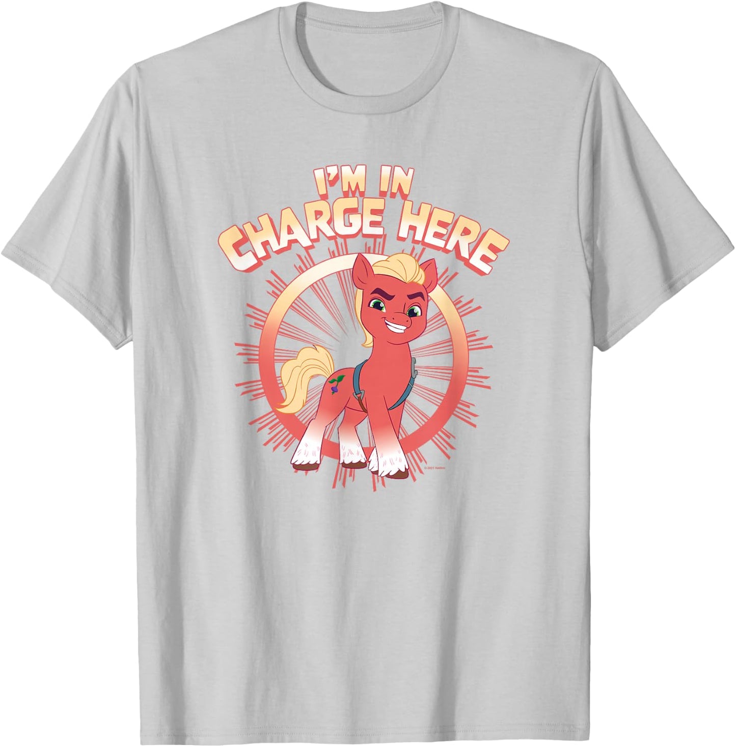 My Little Pony Sprout I'm In Charge Here Quote T-Shirt - T-Shirt | Ash