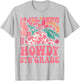 Howdy Fifth Grade Western Cowgirls 5th Grade Squad Teacher T-Shirt - T-Shirt | Ash