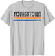 Vintage 1980s Style Youngstown Ohio T-Shirt - T-Shirt | Ash
