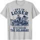 Funny 4th of July Loser, Crossing The Delaware Patriotic Men T-Shirt - T-Shirt | Ash