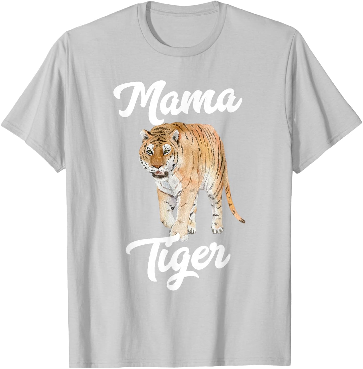 Mama Tiger T-Shirt - T-Shirt | Ash