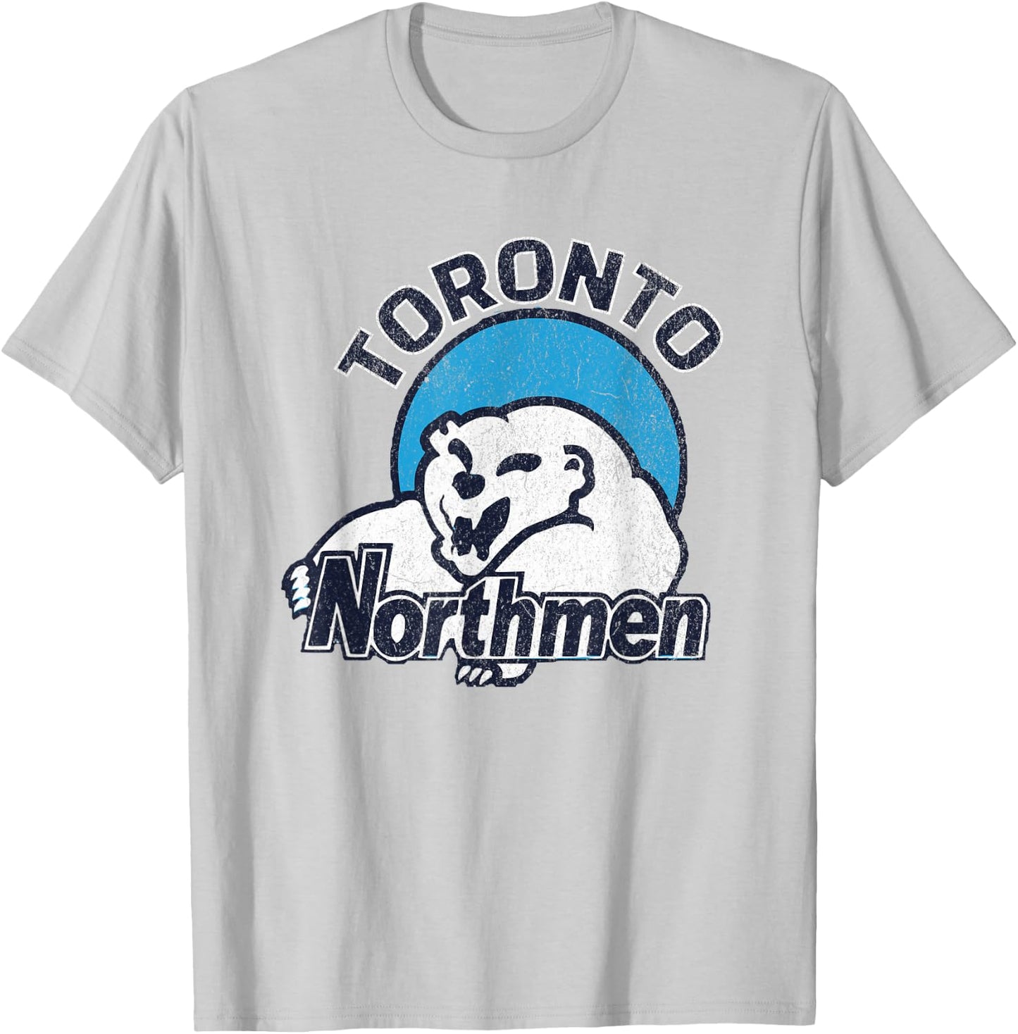 Retro Football Team Toronto Northmen World Football League T-Shirt - T-Shirt | Ash