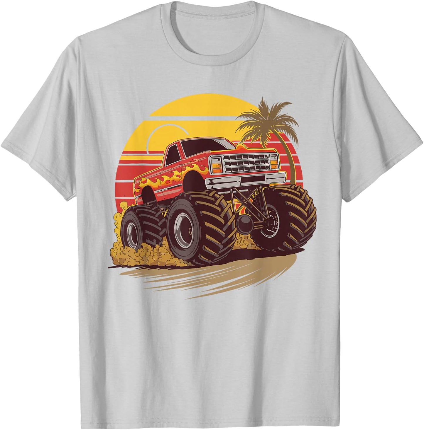Monster Truck for toddlers Youth & Adults T-Shirt - T-Shirt | Ash