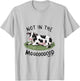 Not In The Mood Funny Cow T-Shirt - T-Shirt | Ash
