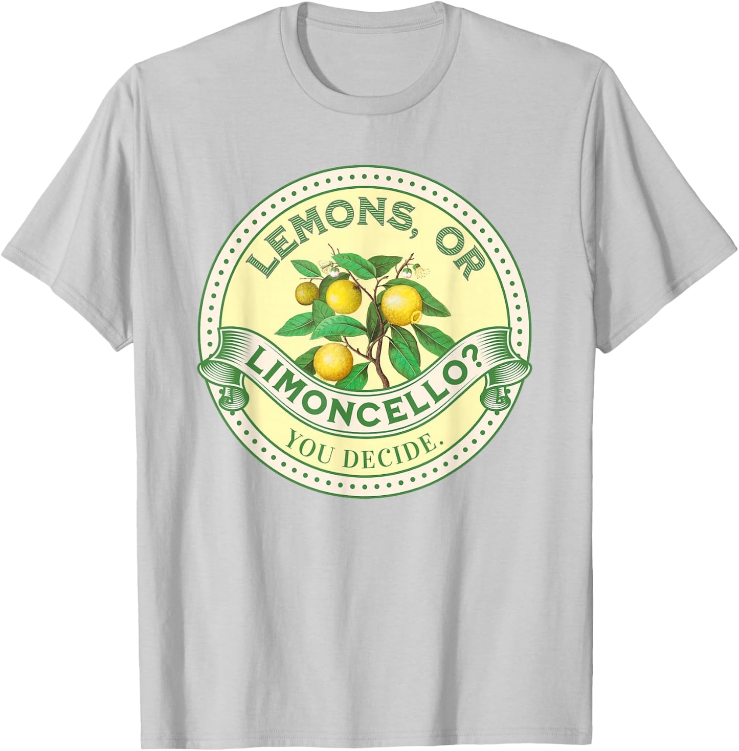 Lemons or Limoncello? Du entscheidest Optimist/Pessimist , White T-Shirt - T-Shirt | Ash
